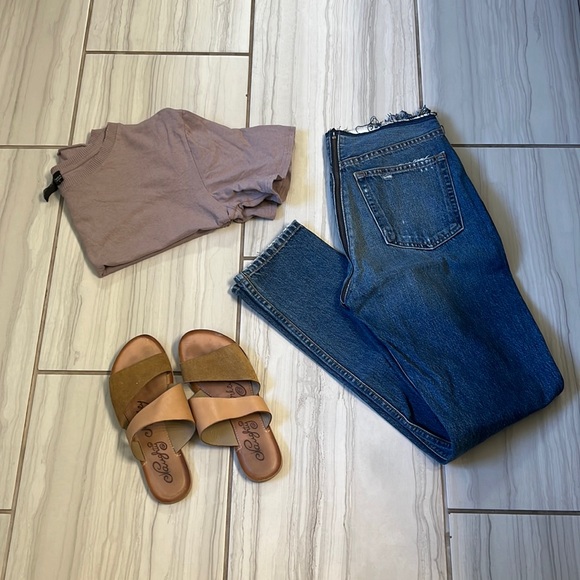 Boyish Zipper Crotch Slim Straight Denim Size 28 SOLD OUT STYLE - Picture 1 of 4